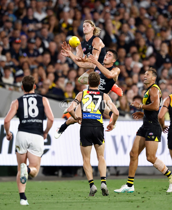 AFL 2025 Round 01 - Richmond v Carlton - A-57763129