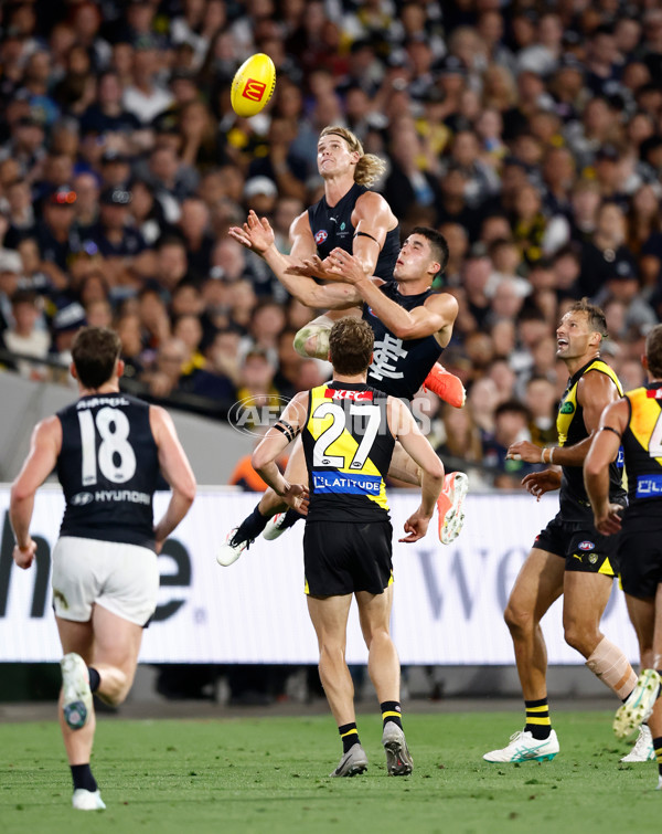 AFL 2025 Round 01 - Richmond v Carlton - A-57763131