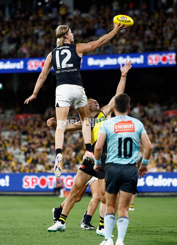 AFL 2025 Round 01 - Richmond v Carlton - A-57769179