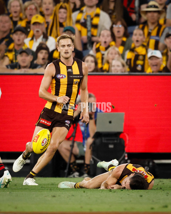 AFL 2025 Round 01 - Hawthorn v Essendon - A-57777141