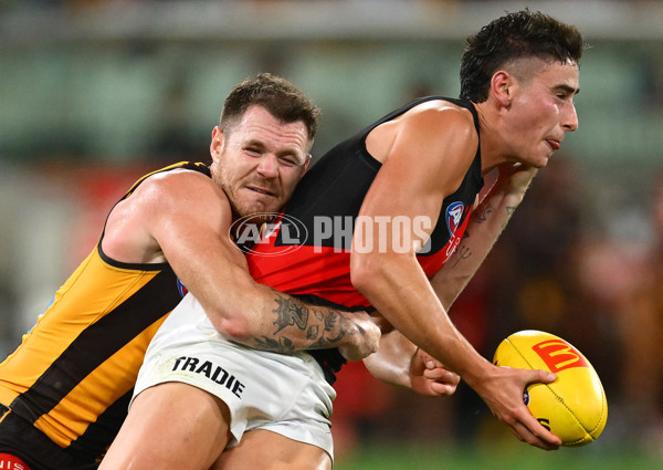 AFL 2025 Round 01 - Hawthorn v Essendon - A-57783414
