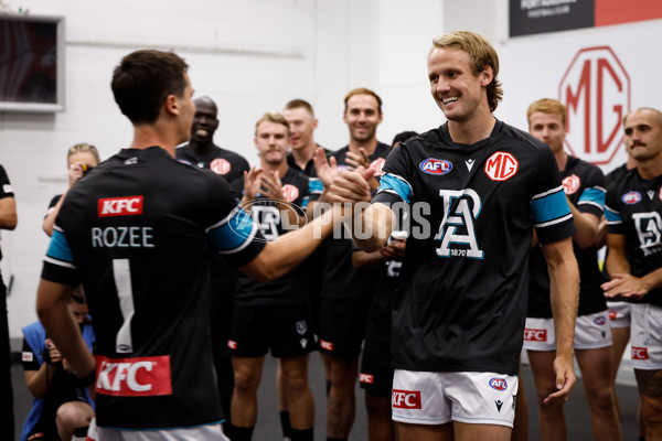 AFL 2025 Round 01 - Collingwood v Port Adelaide - A-57801108