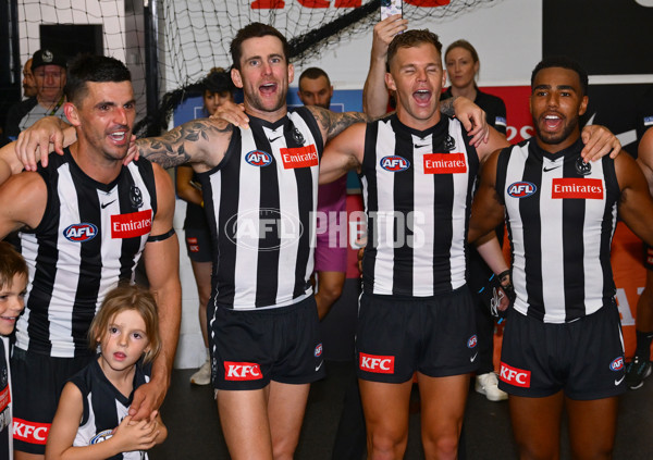 AFL 2025 Round 01 - Collingwood v Port Adelaide - A-57819243