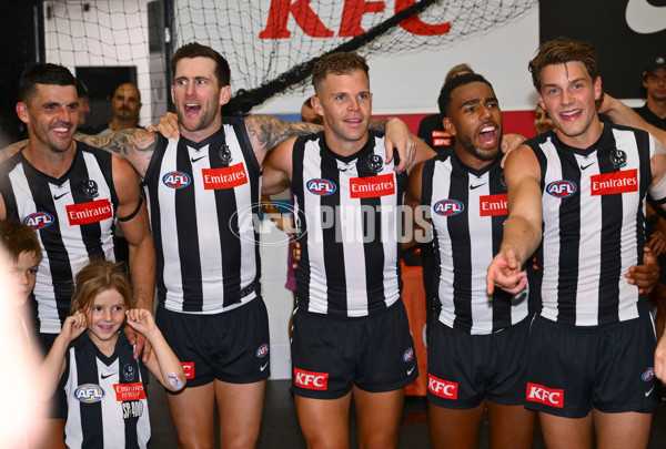 AFL 2025 Round 01 - Collingwood v Port Adelaide - A-57819248