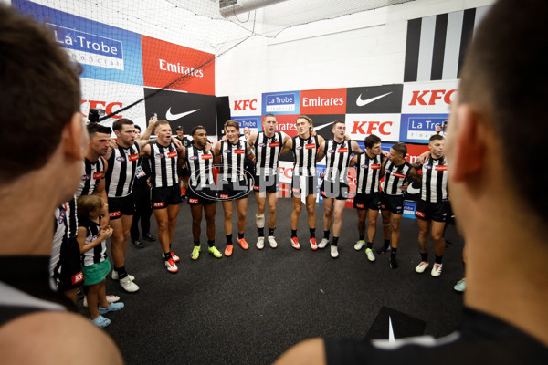 AFL 2025 Round 01 - Collingwood v Port Adelaide - A-57820522