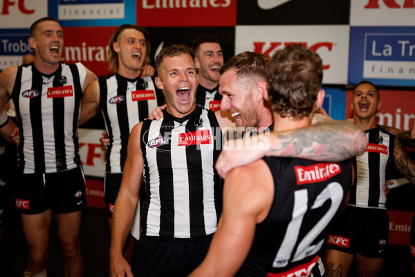 AFL 2025 Round 01 - Collingwood v Port Adelaide - A-57820524