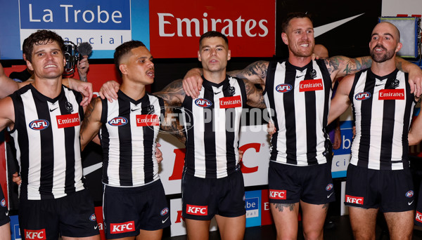AFL 2025 Round 01 - Collingwood v Port Adelaide - A-57822303