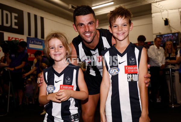 AFL 2025 Round 01 - Collingwood v Port Adelaide - A-57822311