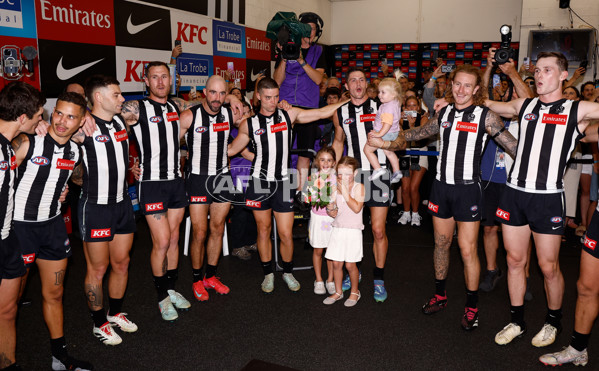AFL 2025 Round 01 - Collingwood v Port Adelaide - A-57822343