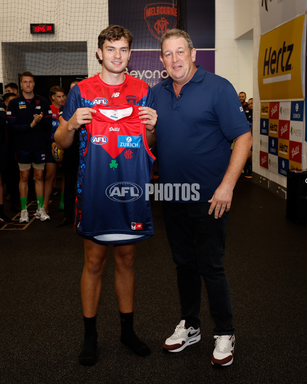 AFL 2025 Round 01 - Melbourne v GWS - A-57829046