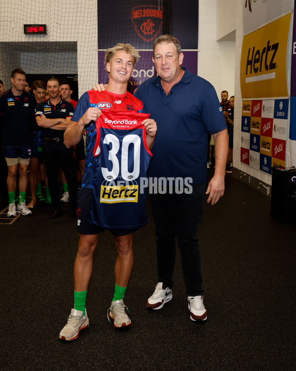 AFL 2025 Round 01 - Melbourne v GWS - A-57829050