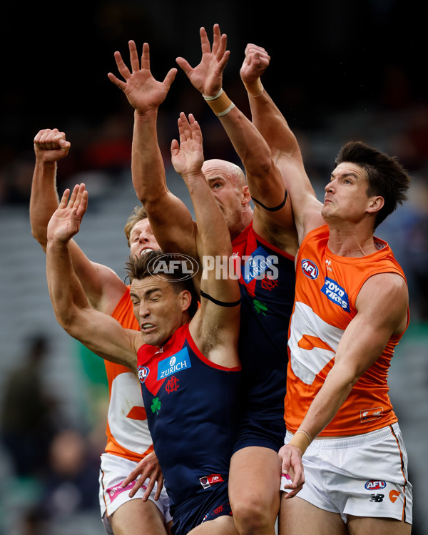 AFL 2025 Round 01 - Melbourne v GWS - A-57834049