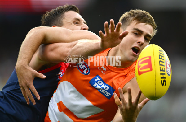AFL 2025 Round 01 - Melbourne v GWS - A-57834473