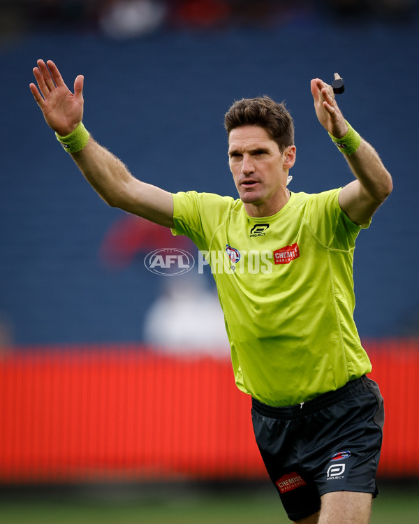 AFL 2025 Round 01 - Melbourne v GWS - A-57836027