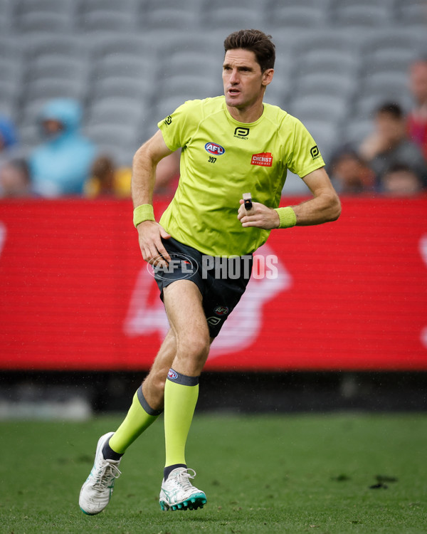 AFL 2025 Round 01 - Melbourne v GWS - A-57837075