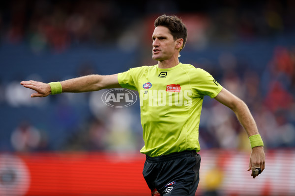 AFL 2025 Round 01 - Melbourne v GWS - A-57837097