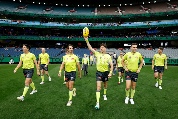 AFL 2025 Round 01 - Melbourne v GWS - A-57838306