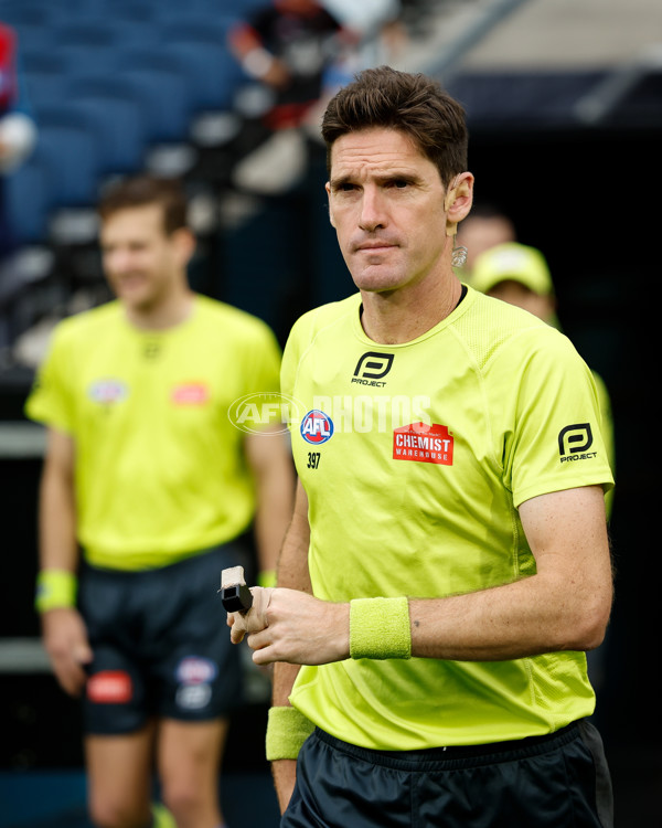 AFL 2025 Round 01 - Melbourne v GWS - A-57838314
