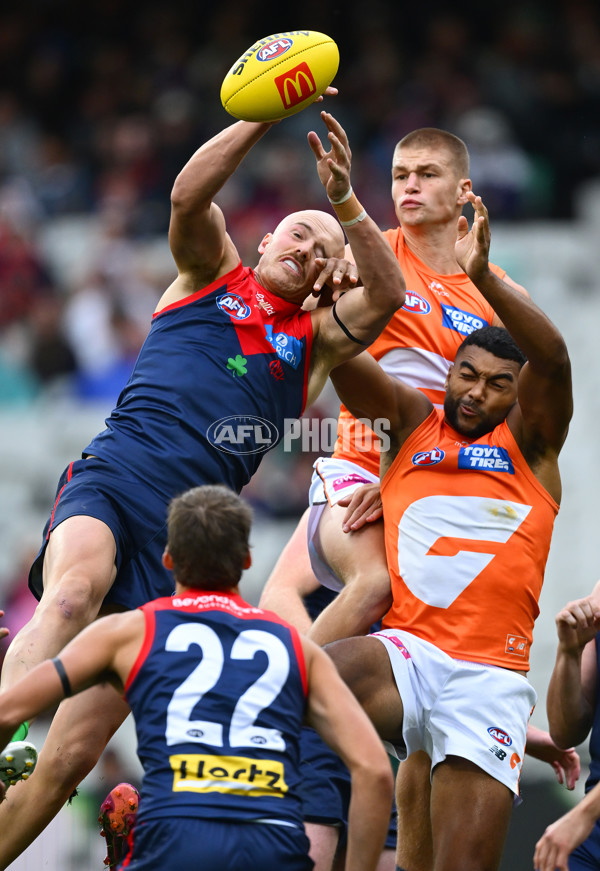 AFL 2025 Round 01 - Melbourne v GWS - A-57840110