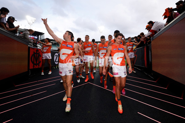 AFL 2025 Round 01 - Melbourne v GWS - A-57842990