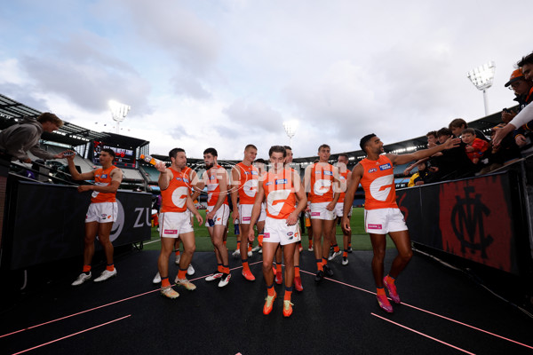 AFL 2025 Round 01 - Melbourne v GWS - A-57843001