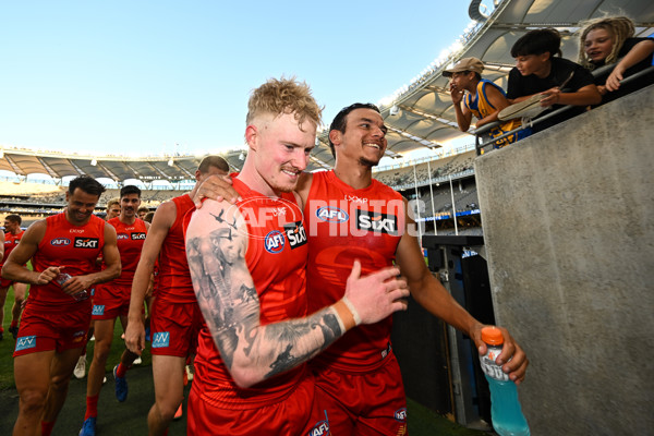 AFL 2025 Round 01 - West Coast v Gold Coast - A-57853644