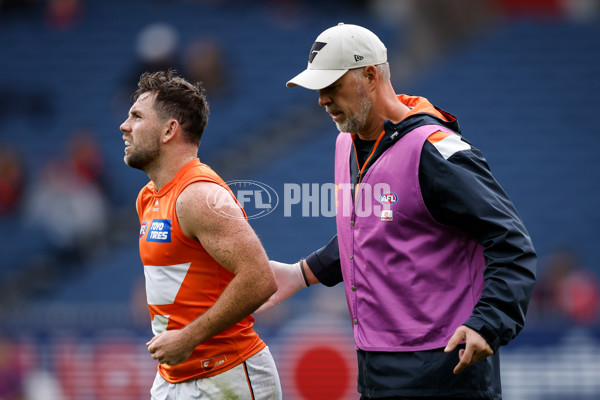 AFL 2025 Round 01 - Melbourne v GWS - A-57855507