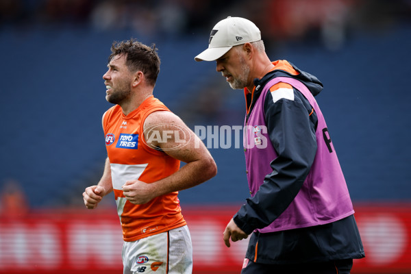 AFL 2025 Round 01 - Melbourne v GWS - A-57855511