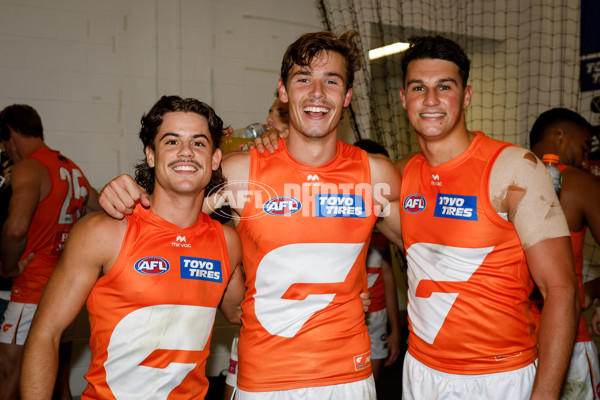 AFL 2025 Round 01 - Melbourne v GWS - A-57857850