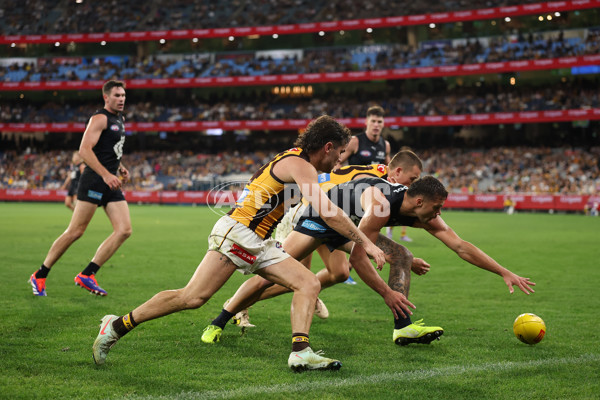 AFL 2025 Round 02 - Carlton v Hawthorn - A-57971213