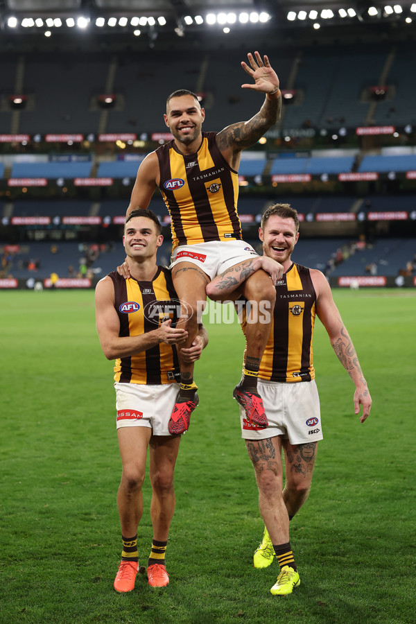 AFL 2025 Round 02 - Carlton v Hawthorn - A-57971231