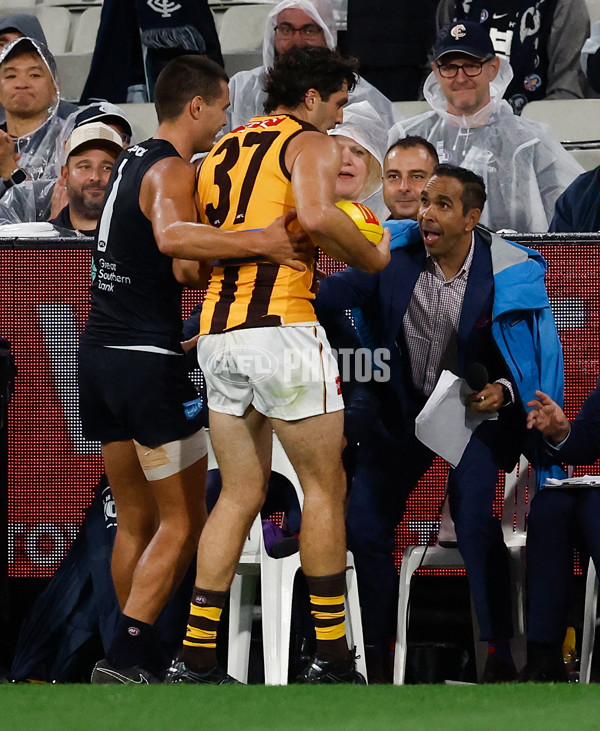 AFL 2025 Round 02 - Carlton v Hawthorn - A-57975870