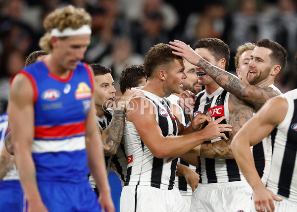 AFL 2025 Round 02 - Footscray v Collingwood - A-57982471