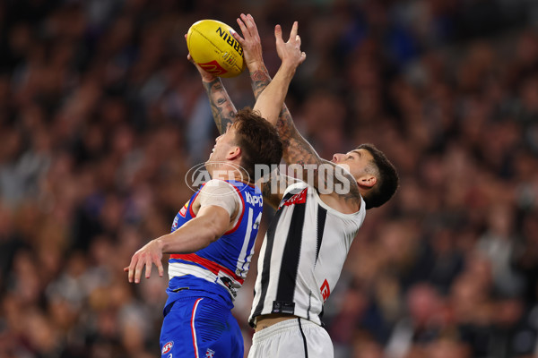 AFL 2025 Round 02 - Footscray v Collingwood - A-57984623