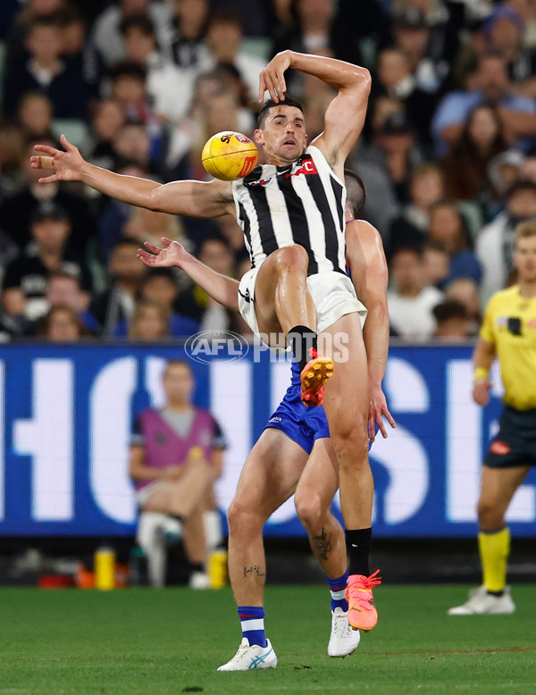AFL 2025 Round 02 - Footscray v Collingwood - A-57984634