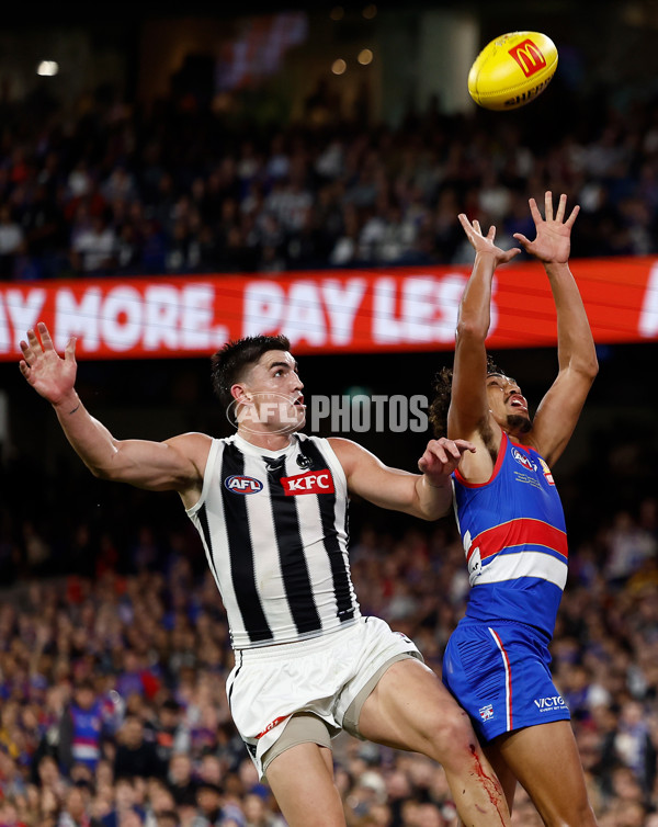 AFL 2025 Round 02 - Footscray v Collingwood - A-57984662