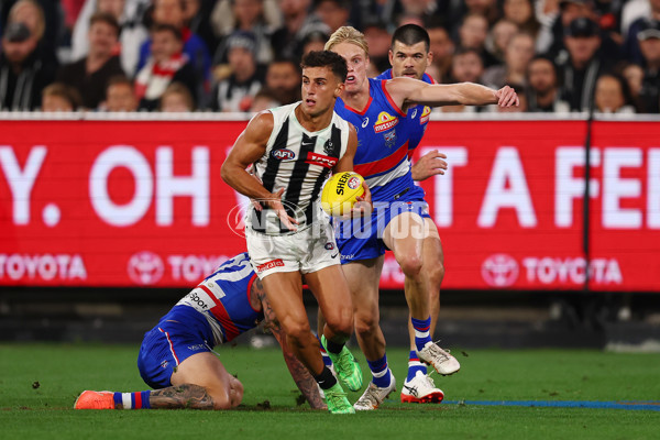 AFL 2025 Round 02 - Footscray v Collingwood - A-57984671