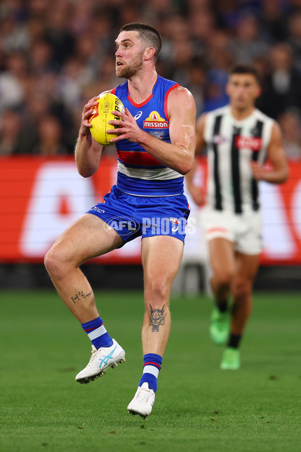AFL 2025 Round 02 - Footscray v Collingwood - A-57984690