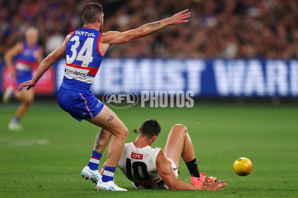 AFL 2025 Round 02 - Footscray v Collingwood - A-57984698