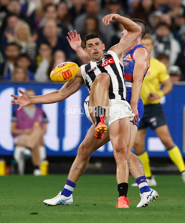 AFL 2025 Round 02 - Footscray v Collingwood - A-57985918