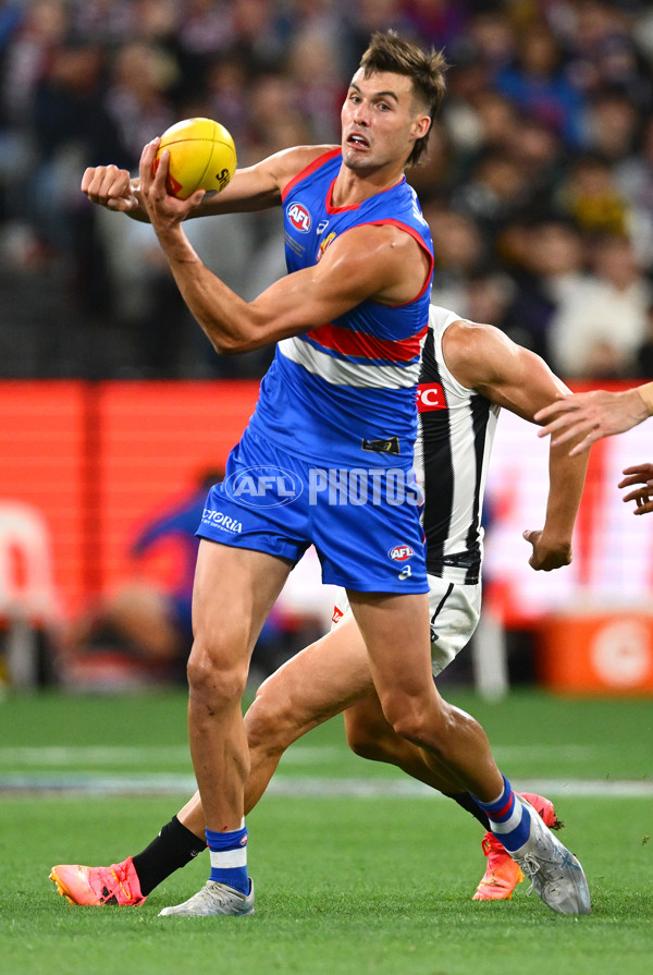 AFL 2025 Round 02 - Footscray v Collingwood - A-57985934