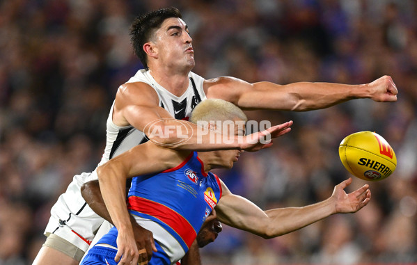 AFL 2025 Round 02 - Footscray v Collingwood - A-57985935