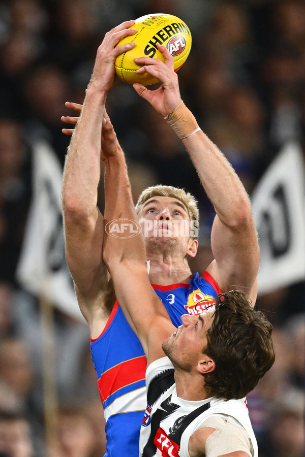 AFL 2025 Round 02 - Footscray v Collingwood - A-57986016