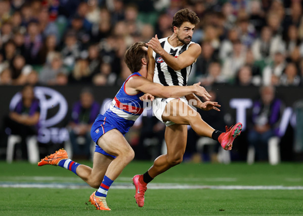 AFL 2025 Round 02 - Footscray v Collingwood - A-57987743