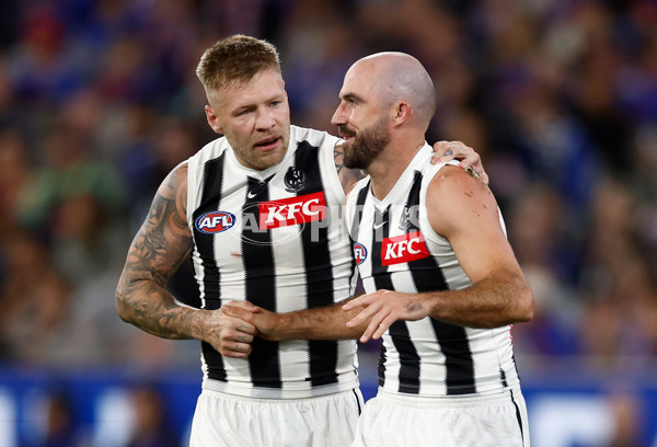 AFL 2025 Round 02 - Footscray v Collingwood - A-57987767