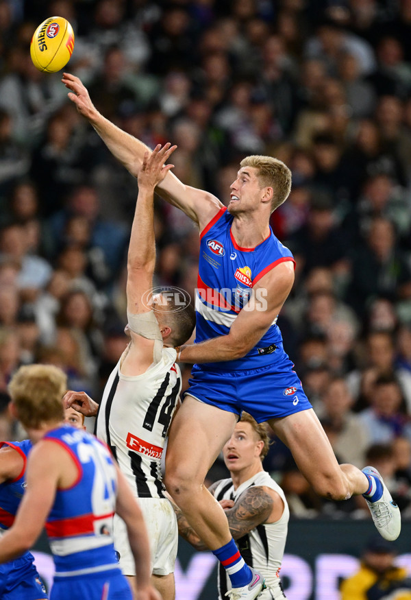 AFL 2025 Round 02 - Footscray v Collingwood - A-57987790