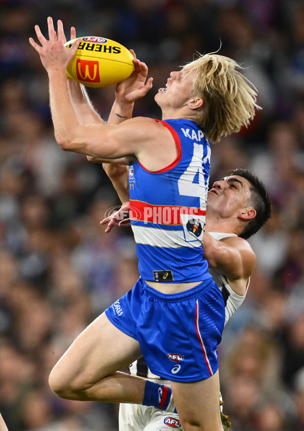 AFL 2025 Round 02 - Footscray v Collingwood - A-57987822