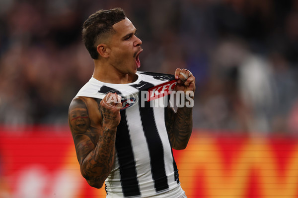 AFL 2025 Round 02 - Footscray v Collingwood - A-57987828