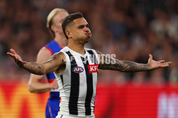 AFL 2025 Round 02 - Footscray v Collingwood - A-57987830