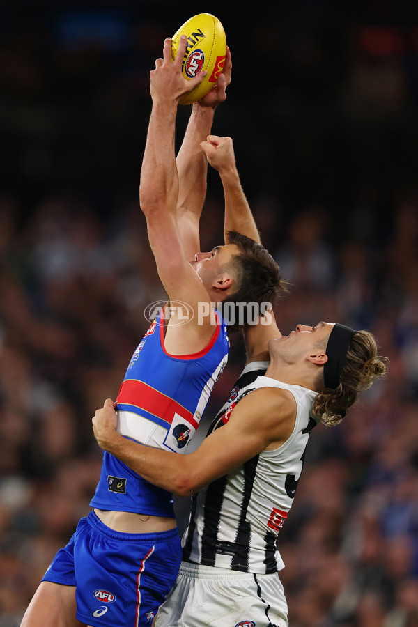 AFL 2025 Round 02 - Footscray v Collingwood - A-57988582